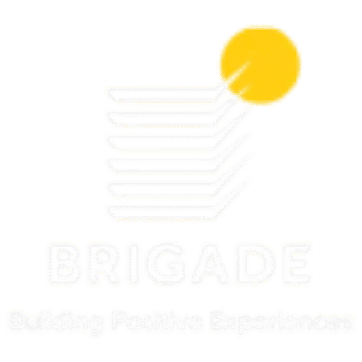 BRIGADE WHITE LOGO